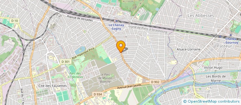 localisation de l'entreprise SCI LENA à NEUILLY-SUR-MARNE