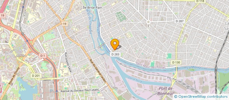 localisation de l'entreprise SCI LENA à SAINT-MAUR-DES-FOSSES