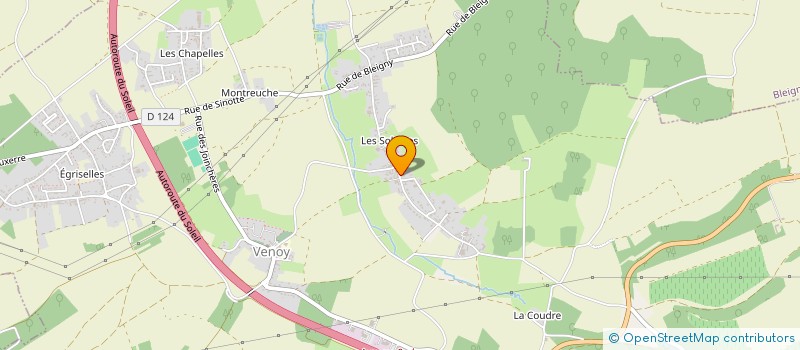 localisation de l'entreprise SCI LENA  VENOY