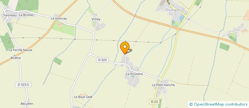 localisation de l'entreprise SCI LENA à THIMERT-GATELLES