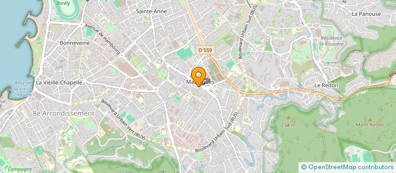 localisation de l'entreprise SCI LENA à MARSEILLE