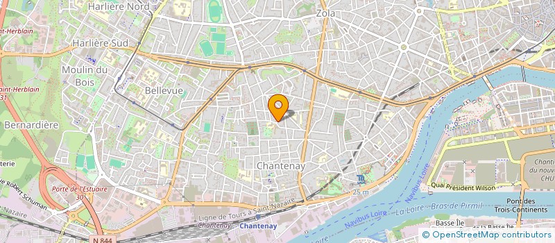 localisation de l'entreprise SCI LENA LENA à NANTES