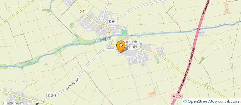 localisation de l'entreprise SCI LENAGO  STUTZHEIM-OFFENHEIM