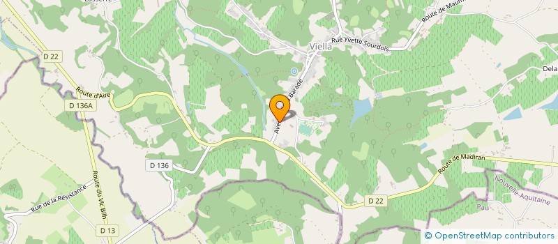 localisation de l'entreprise SCI LENAIN DARIDAN  VIELLA