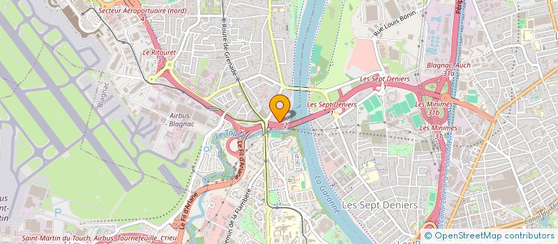 localisation de l'entreprise SCI LENAINES  TOULOUSE