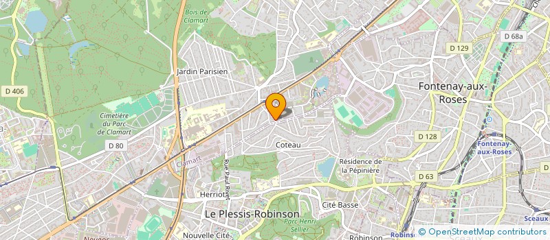 localisation de l'entreprise SCI LENAMA  CLAMART