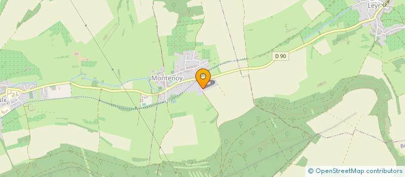 localisation de l'entreprise SCI LENAMILO  MONTENOY