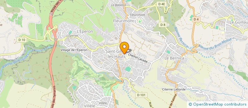 localisation de l'entreprise SCI LENANA à SAINT-PAUL
