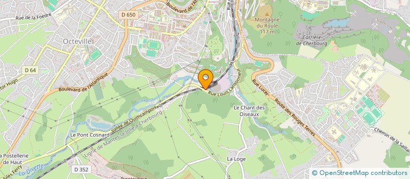 localisation de l'entreprise SCI LENBON  CHERBOURG-EN-COTENTIN