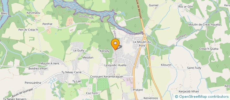 localisation de l'entreprise SCI LENEOSTHI  GOUESNACH