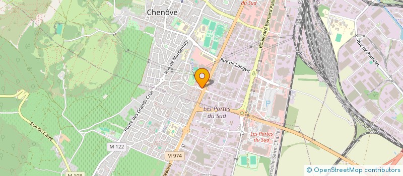 localisation de l'entreprise SCI LENEUF à CHENOVE