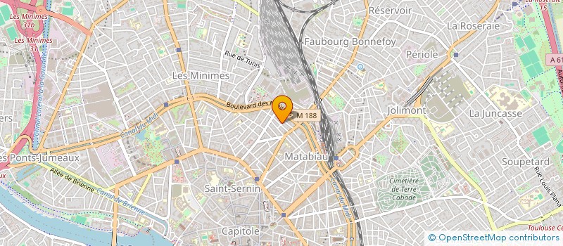 localisation de l'entreprise SCI LENFANT à TOULOUSE