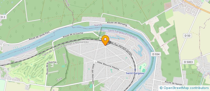 localisation de l'entreprise SCI LENG  SAINT-FARGEAU-PONTHIERRY