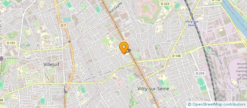 localisation de l'entreprise SCI LENG  VITRY SUR SEINE