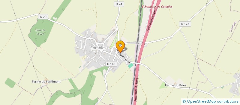 localisation de l'entreprise SCI LENGLET  ETRICOURT-MANANCOURT