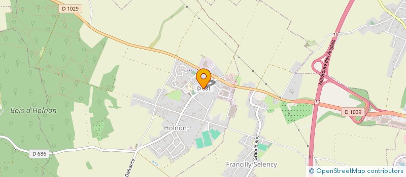 localisation de l'entreprise SCI LENGLET  HOLNON
