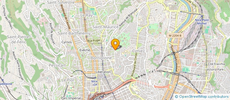 localisation de l'entreprise SCI LENID IMMO à NICE
