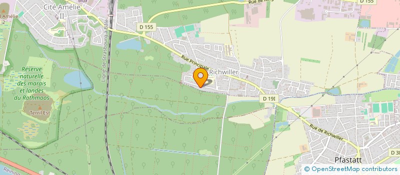 localisation de l'entreprise SCI LENIE  RICHWILLER