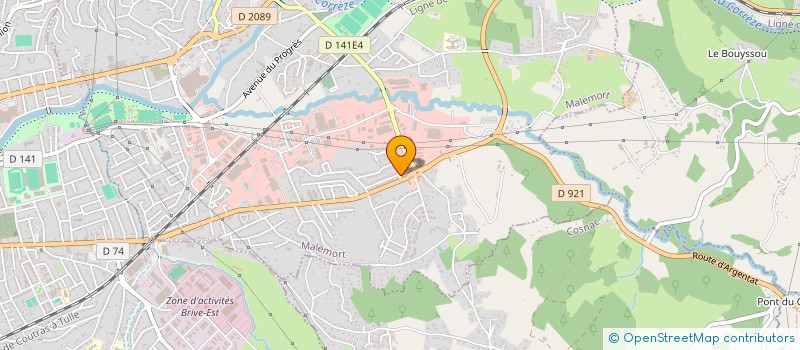 localisation de l'entreprise SCI LENIL à MALEMORT