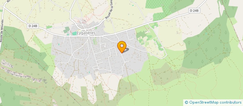 localisation de l'entreprise SCI LENILU  EYGALIERES