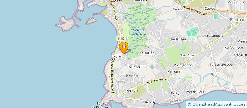 localisation de l'entreprise SCI LENN AR JOA  PENMARCH