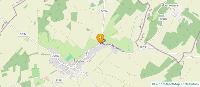 localisation de l'entreprise SCI LENNY  SACQUENAY