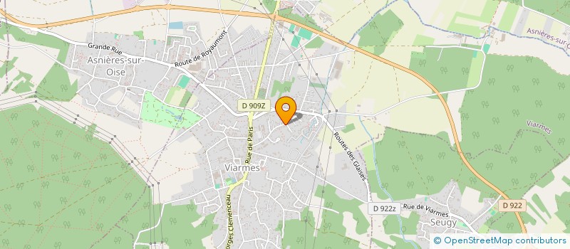 localisation de l'entreprise SCI LENNY- MAYRON  VIARMES