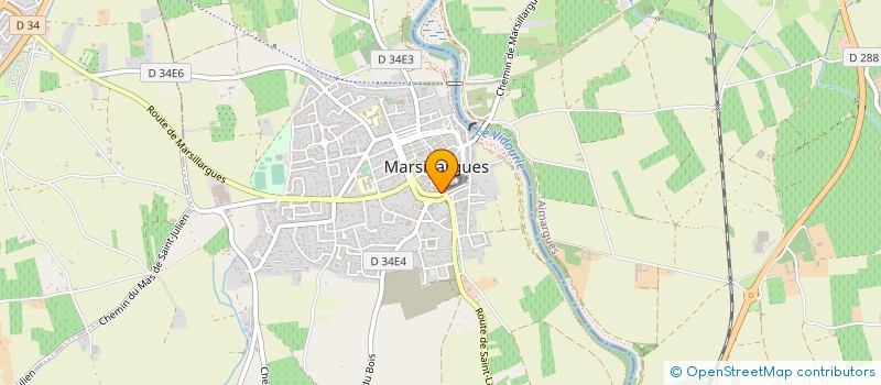 localisation de l'entreprise SCI LENOBLE  MARSILLARGUES