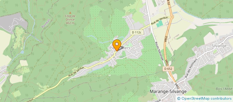 localisation de l'entreprise SCI LENOIR  PIERREVILLERS