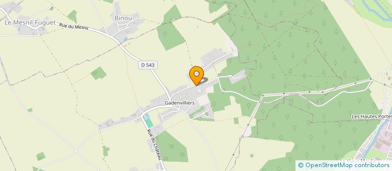 localisation de l'entreprise SCI LENOIR  AVIRON