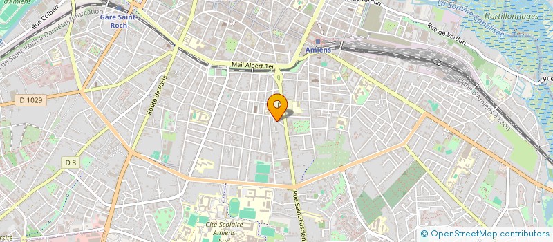 localisation de l'entreprise SCI LENOIR DESIR  AMIENS