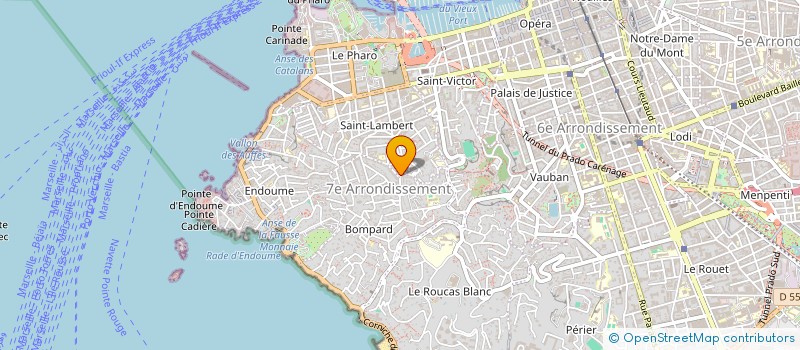 localisation de l'entreprise SCI LENON à MARSEILLE