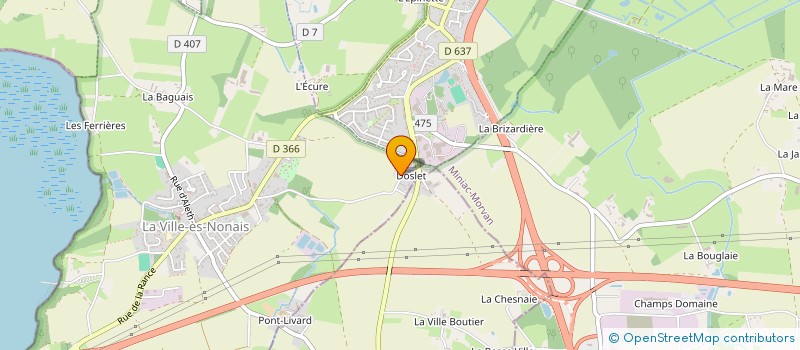 localisation de l'entreprise SCI LENORMAND - TOLMER  LA VILLE-ES-NONAIS