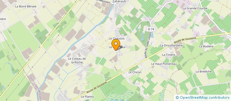 localisation de l'entreprise SCI LENRA  SAINT-JULIEN-DE-CONCELLES