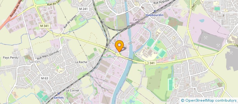 localisation de l'entreprise SCI LENS 2  SEQUEDIN