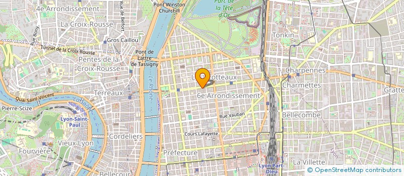 localisation de l'entreprise SCI LENTILLY 2016  LYON