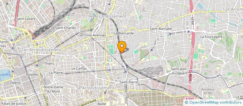 localisation de l'entreprise SCI LENX à MARSEILLE