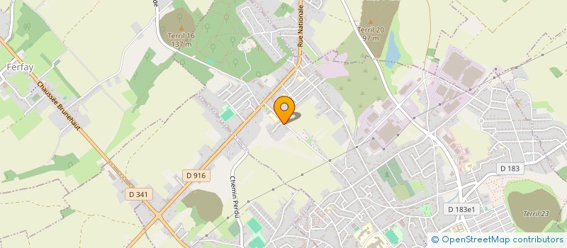 localisation de l'entreprise SCI LENY  AUCHEL