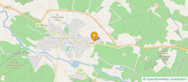 localisation de l'entreprise SCI LENY  PUISSERGUIER