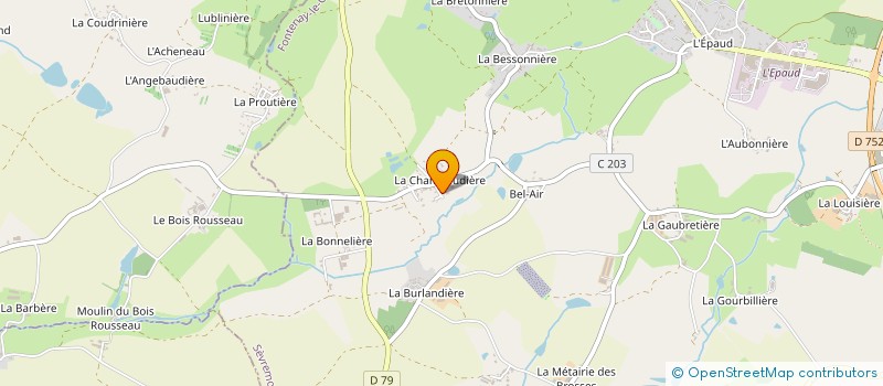 localisation de l'entreprise SCI LENY à SEVREMONT