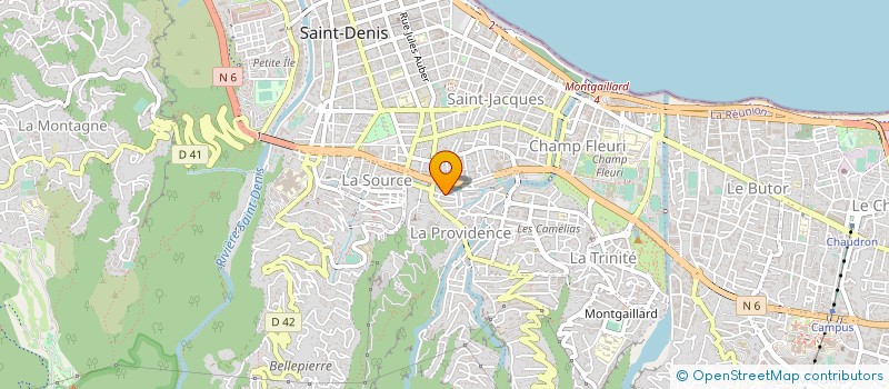 localisation de l'entreprise SCI LENZI à SAINT-DENIS