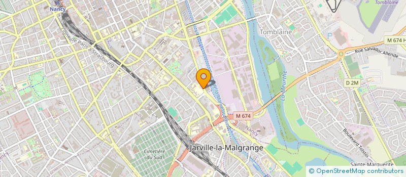 localisation de l'entreprise SCI LENZIANE  NANCY