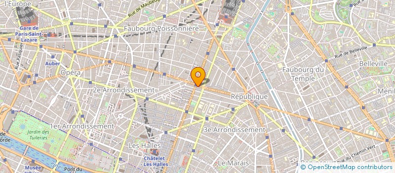 localisation de l'entreprise SCI LENZO  PARIS