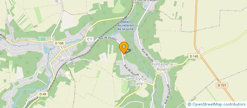 localisation de l'entreprise SCI LENZOLA  SAINT-CYR-LA-RIVIERE