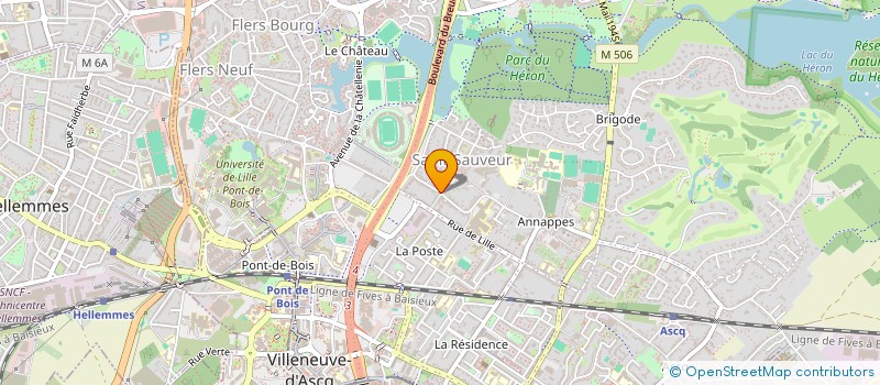 localisation de l'entreprise SCI LEO 2030 à VILLENEUVE-D'ASCQ