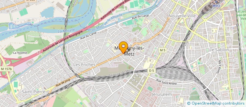 localisation de l'entreprise SCI LEO à MONTIGNY-LES-METZ