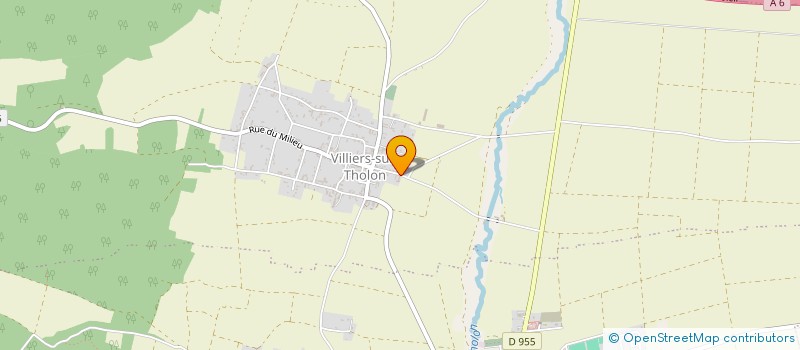 localisation de l'entreprise SCI LEO  MONTHOLON