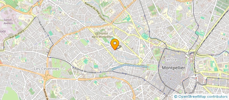 localisation de l'entreprise SCI LEO à MONTPELLIER
