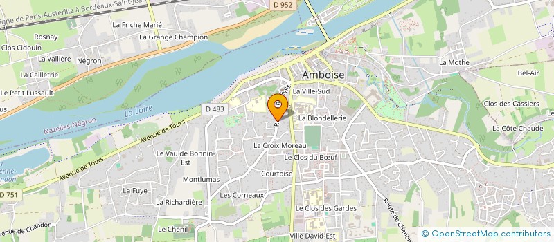 localisation de l'entreprise SCI LEO  AMBOISE