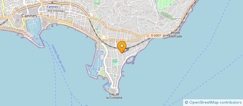 localisation de l'entreprise SCI LEO à LE CANNET